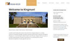 Desktop Screenshot of kingmanmuseum.org
