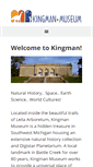 Mobile Screenshot of kingmanmuseum.org